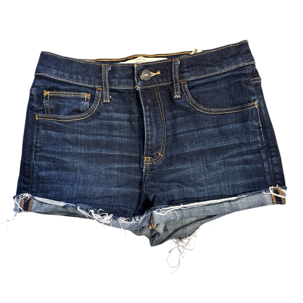 Abercrombie & Fitch Dark Wash Denim Jean Shorts